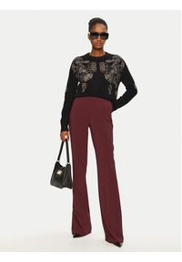 Marciano Guess Sweter 4BGR44 5786Z Czarny Regular Fit. Kolor: czarny. Materiał: syntetyk, wełna