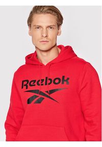 Reebok Bluza Identity HM5339 Czerwony Regular Fit. Kolor: czerwony. Materiał: bawełna #5
