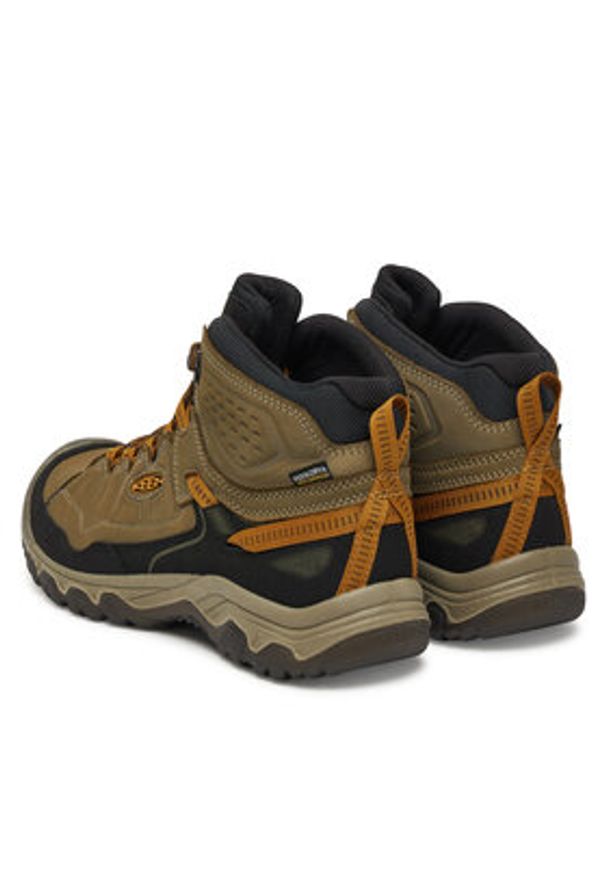 keen - Keen Trekkingi Targhee IV Mid Wp 1030688 Zielony. Kolor: zielony. Materiał: nubuk, skóra. Sport: turystyka piesza