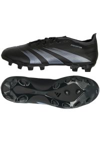 Adidas - Buty piłkarskie adidas Predator League L Mg M IE2610 czarne. Zapięcie: sznurówki. Kolor: czarny. Materiał: syntetyk. Sport: piłka nożna