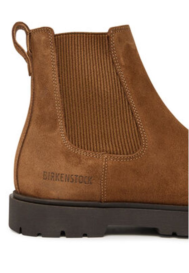 Birkenstock Sztyblety Highwood Slip On Mid 1030632 Brązowy. Zapięcie: bez zapięcia. Kolor: brązowy. Materiał: zamsz, skóra