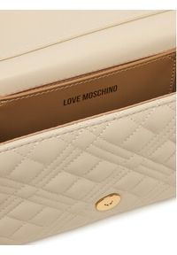 Love Moschino - LOVE MOSCHINO Torebka JC4079PP1NLA0110 Écru. Materiał: skórzane