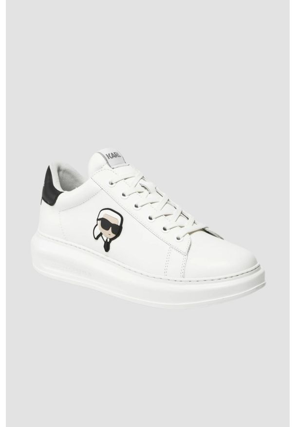 Karl Lagerfeld - KARL LAGERFELD Białe sneakersy Kapri Nft Lo Lace, Rozmiar 41. Kolor: biały