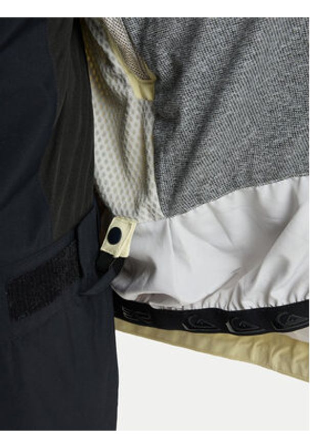 Quiksilver Kurtka snowboardowa Pro Path Stretch Goretex Jk EQYTJ03508 Żółty Modern Fit. Kolor: żółty. Materiał: syntetyk. Technologia: Gore-Tex. Sport: snowboard