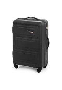 Wittchen - Zestaw walizek z ABS-u tłoczonych. Kolor: czarny. Materiał: guma. Styl: klasyczny #5
