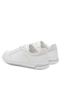 Calvin Klein Sneakersy Low Top Lace Up Lth Mono HM0HM01756 Biały. Kolor: biały. Materiał: skóra #3