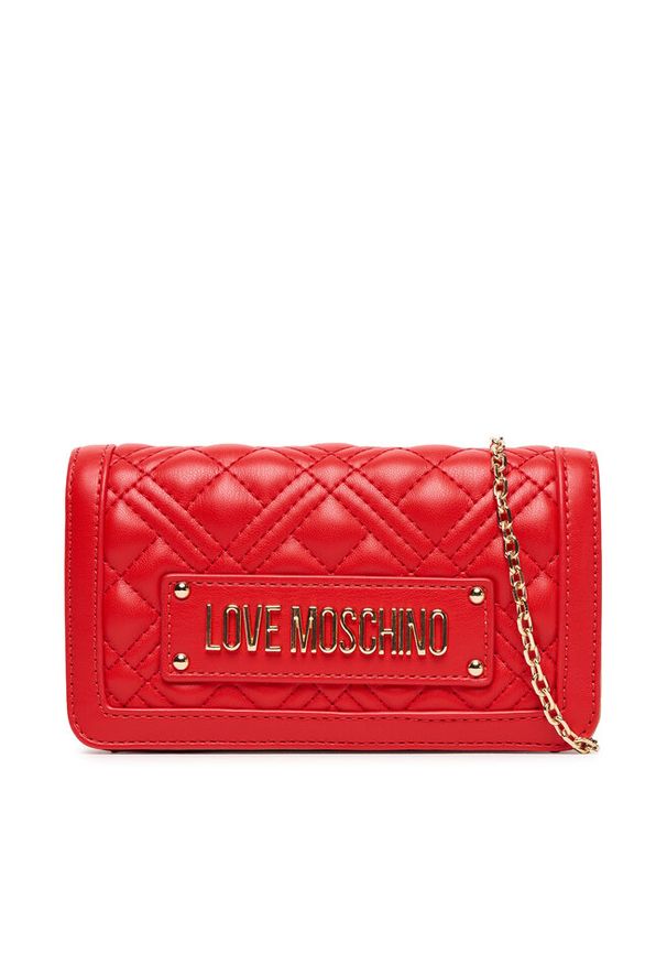 Love Moschino - Torebka LOVE MOSCHINO. Kolor: czerwony