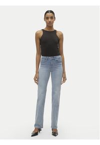 Vero Moda Jeansy Flash 10306824 Niebieski Straight Fit. Kolor: niebieski #4