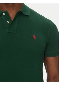 Polo Ralph Lauren Polo Core Replen 710795080 Zielony Slim Fit. Typ kołnierza: polo. Kolor: zielony. Materiał: bawełna #6