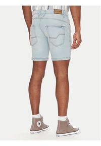 INDICODE Szorty jeansowe Sejer 70-849 Niebieski Slim Fit. Kolor: niebieski. Materiał: bawełna #5