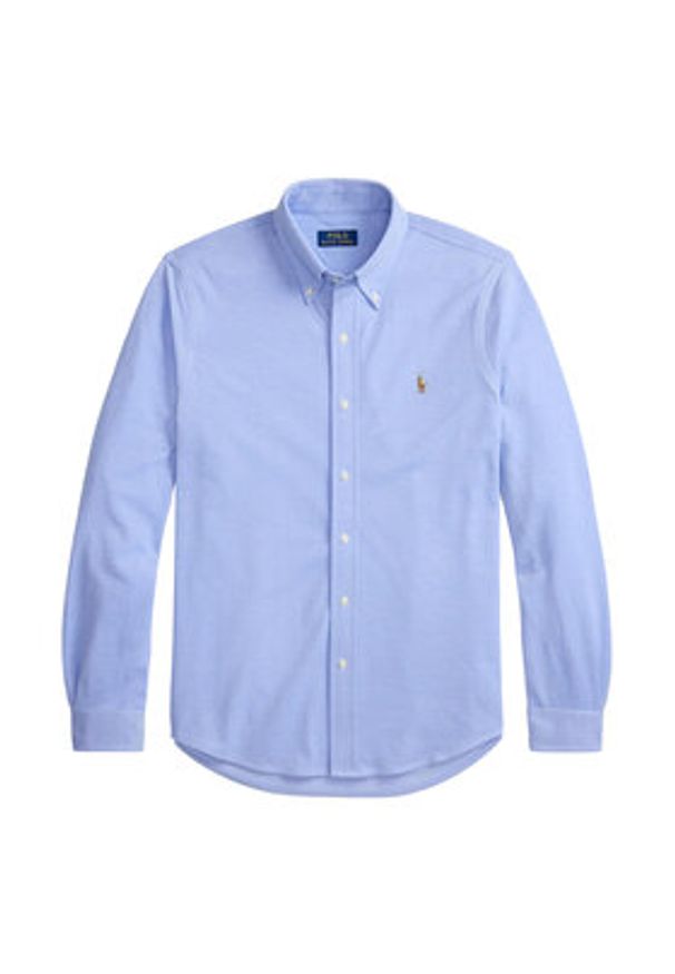 Polo Ralph Lauren Koszula 710P03967001 Niebieski Regular Fit. Typ kołnierza: polo. Kolor: niebieski. Materiał: bawełna