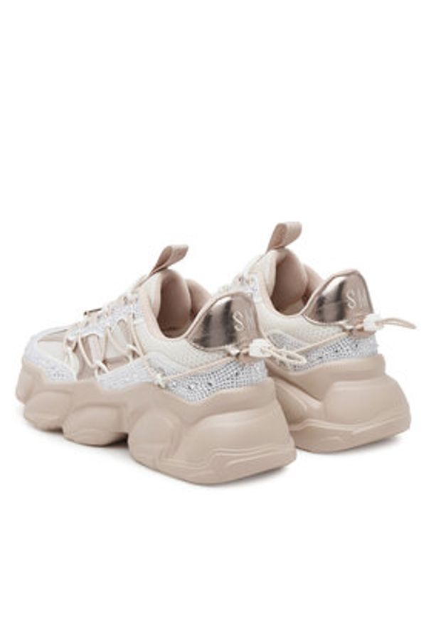 Steve Madden Sneakersy Spectator-R SM11003240 Beżowy. Kolor: beżowy. Materiał: materiał
