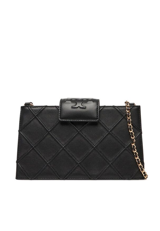 Tory Burch Torebka Fleming Mini Chain Wallet 167250 Czarny. Kolor: czarny. Materiał: skórzane