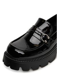 DeeZee Loafersy HLD-2016-1 Czarny. Kolor: czarny. Materiał: skóra #4