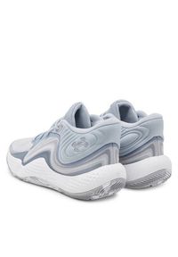 Under Armour Buty do koszykówki UA Spawn 6 Mid 3027647 Szary. Kolor: szary. Materiał: materiał. Sport: koszykówka #4