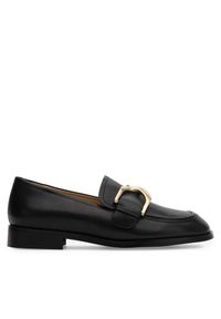 Loafersy Gino Rossi. Kolor: czarny