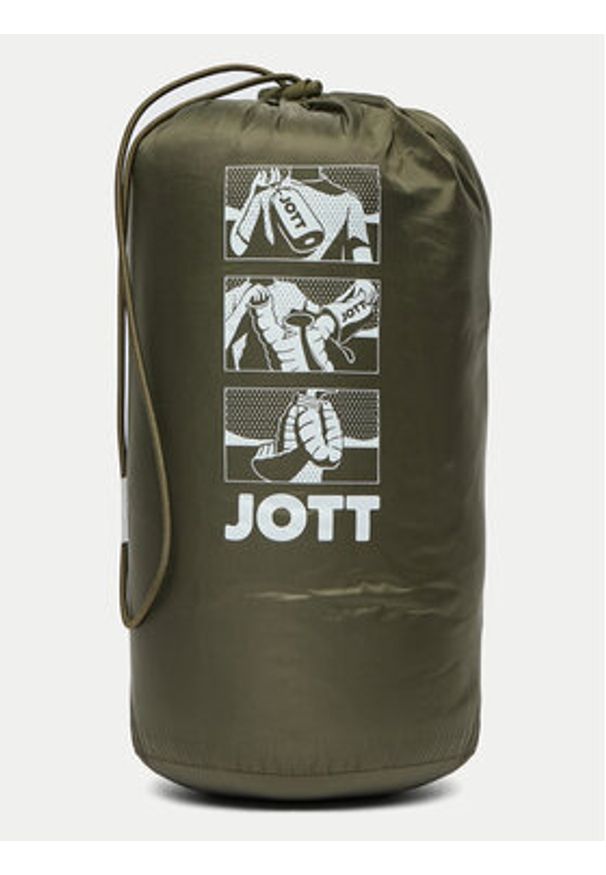 Jott Kurtka puchowa Mat P000MDOW02 Zielony Slim Fit. Kolor: zielony. Materiał: syntetyk