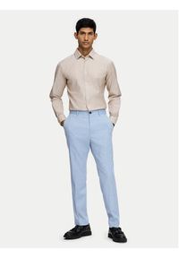 Selected Homme Spodnie garniturowe 16092419 Błękitny Slim Fit. Kolor: niebieski. Materiał: syntetyk