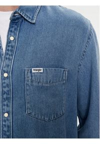 Wrangler Koszula jeansowa 112350578 Niebieski Regular Fit. Kolor: niebieski. Materiał: lyocell #5