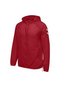 Męska kurtka Hummel Men Tech Move ultralekka – S. Kolor: czerwony. Sport: piłka nożna #1