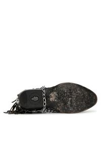 NEW ROCK Kowbojki M-WSTM003TES-S1 Czarny. Kolor: czarny. Materiał: skóra. Styl: rockowy #5
