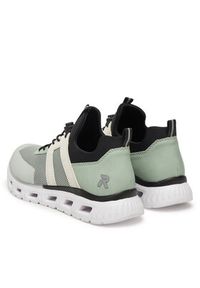 Rieker Sneakersy M6061-52 Zielony. Kolor: zielony. Materiał: materiał #6