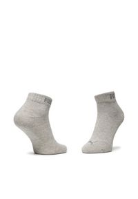 Puma Zestaw 3 par niskich skarpet damskich 90793504 r. 39/42 Szary. Kolor: szary. Materiał: materiał #4