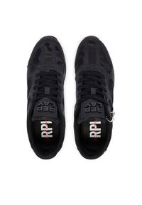Replay - REPLAY Sneakersy GMS68.000.C0106S Czarny. Kolor: czarny. Materiał: skóra