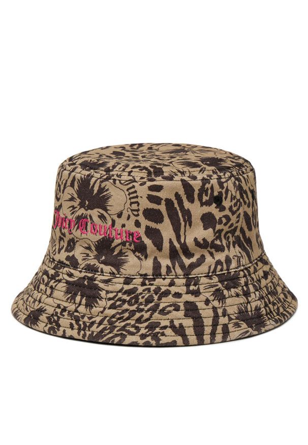 Juicy Couture Kapelusz Bot Bucket JCAWH125711 Brązowy. Kolor: brązowy. Materiał: bawełna, materiał