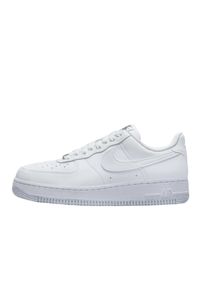 Nike - Buty do chodzenia dla dorosłych Air Force 1 Low Next Nature White Metallic Grey. Kolor: biały. Materiał: syntetyk, tkanina, skóra, materiał. Model: Nike Air Force. Sport: turystyka piesza