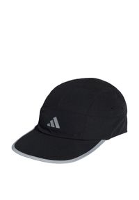Adidas - Running Packable HEAT.RDY X-City Cap. Kolor: czarny, szary, wielokolorowy. Materiał: materiał. Styl: sportowy