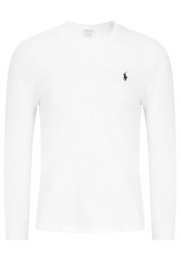 Polo Ralph Lauren Longsleeve Classics 710671468004 Biały Custom Slim Fit. Typ kołnierza: polo. Kolor: biały. Materiał: bawełna. Długość rękawa: długi rękaw #2