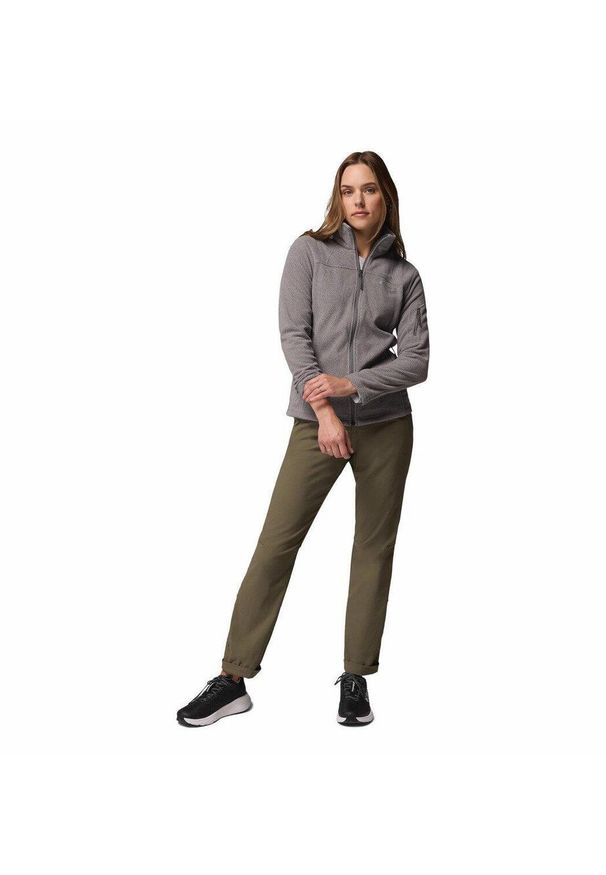 columbia - Bluza sportowa damska Columbia 1465351024. Kolor: szary. Materiał: polar