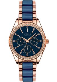 Zegarek Strand Zegarek damski Strand S729LMVLSL CYRKONIE niebieski. Kolor: niebieski #1