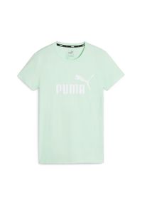 Puma - Koszulka damska PUMA ESS Logo Tee. Kolor: niebieski. Sport: fitness