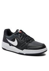 Nike Sneakersy Full Force Lo FB1362 001 Czarny. Kolor: czarny. Materiał: skóra