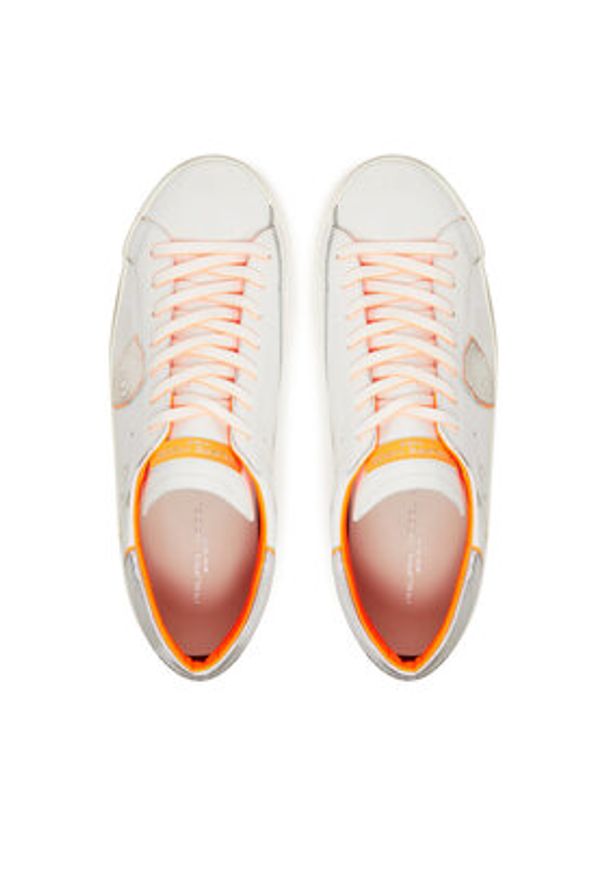 Philippe Model Sneakersy A009864 PRLU VN05 Biały. Kolor: biały. Materiał: skóra