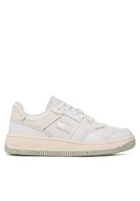 Tommy Jeans Sneakersy Retro Baskt Lc Susta EN0EN02128 Écru. Materiał: skóra #1