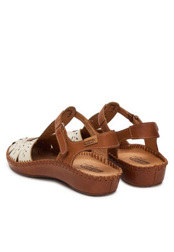 Pikolinos Sandały P. Vallarta 655-0841C1 Biały. Kolor: biały. Materiał: skóra