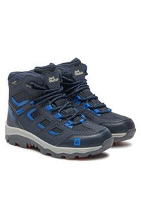 Jack Wolfskin Trekkingi Vojo Texapore Mid K 4042181 Granatowy. Kolor: niebieski. Materiał: skóra. Sport: turystyka piesza #5