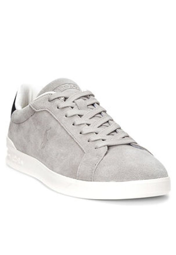 Polo Ralph Lauren Sneakersy Heritage Court 809955691002 Szary. Kolor: szary. Materiał: zamsz, skóra