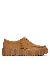 Półbuty Clarks. Kolor: brązowy