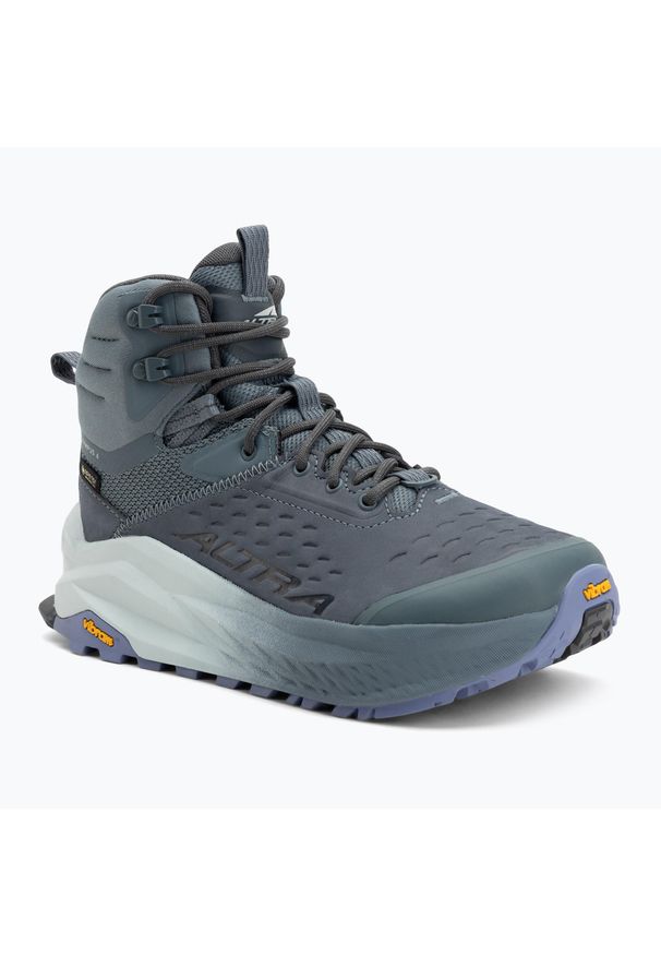 Buty trekkingowe damskie Altra Olympus 6 Hike Mid GTX. Kolor: niebieski. Sport: bieganie