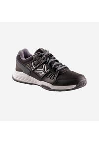 ARTENGO - BUTY tenisowe TS160 męskie na każdą nawierzchnię. Kolor: czarny, szary, biały, wielokolorowy. Materiał: syntetyk, skóra, kauczuk. Szerokość cholewki: normalna. Sport: tenis