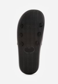 Born2be - Czarne Sportowe Klapki Piankowe na Basen lub Plażę Daevo. Okazja: na plażę. Kolor: czarny. Materiał: dresówka. Sezon: lato. Styl: sportowy #5