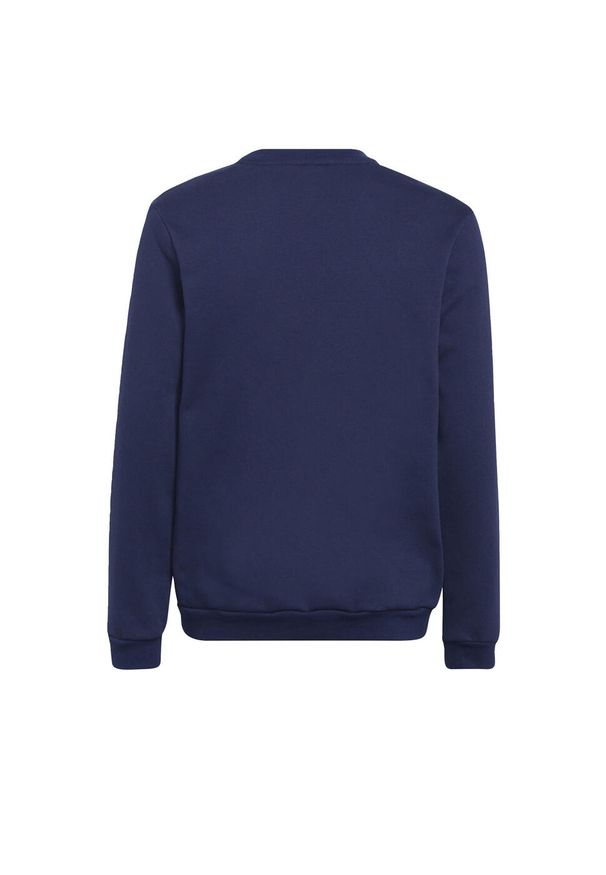 Adidas - Entrada 22 Sweat Top. Kolor: niebieski. Materiał: materiał. Sport: piłka nożna