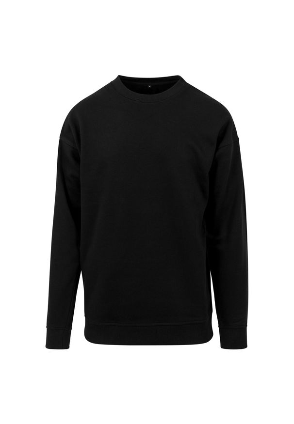 BUILD YOUR BRAND - Bluza Z Okrągłym Dekoltem Unisex Dla Dorosłych. Kolor: czarny