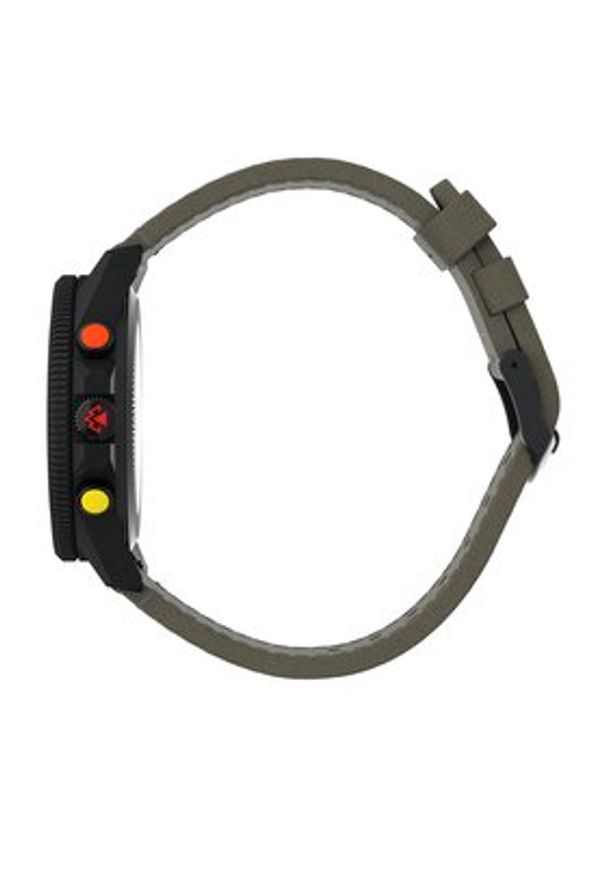 Timex Zegarek Tide-Temp-Compass 43mm Eco-Friendly Strap TW2V21800 Czarny. Kolor: czarny
