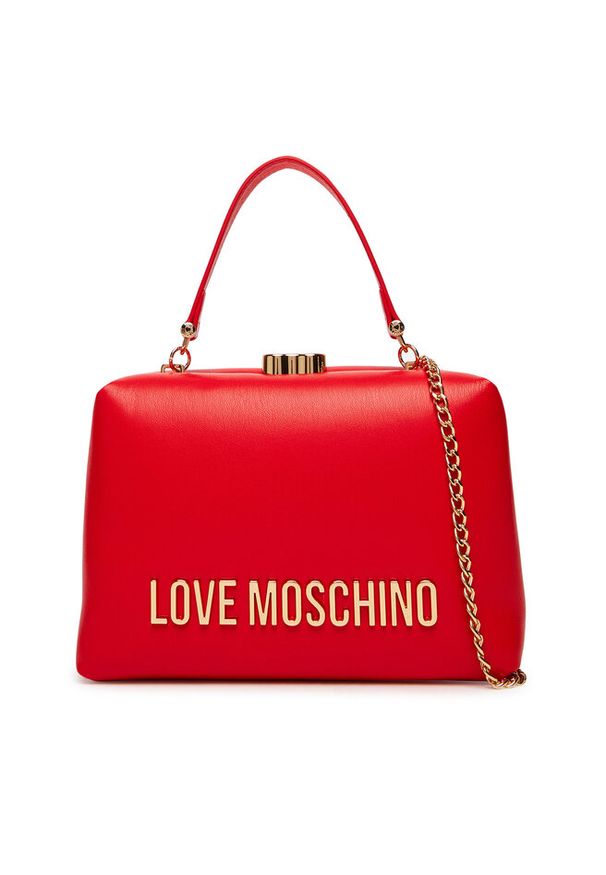 Love Moschino - Torebka LOVE MOSCHINO. Kolor: czerwony