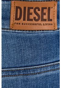 Diesel Jeansy Slandy-High damskie high waist. Stan: podwyższony. Kolor: niebieski #5